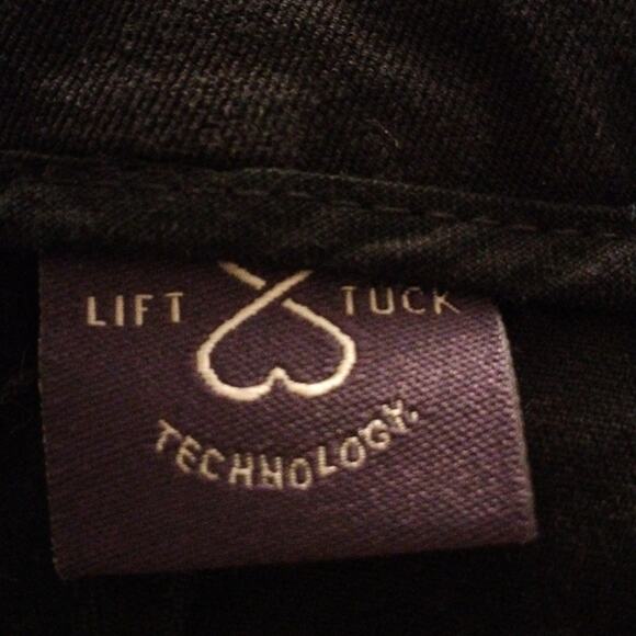 NYDJ BLACK Jeans Sz 2 Straight 28W 33L Spandex Stretch Preppy Coastal Cotton - Picture 5 of 10